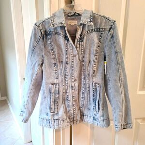 Avec Les Filles Denim Jacket Size Small NEW